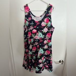 plus size floral dress